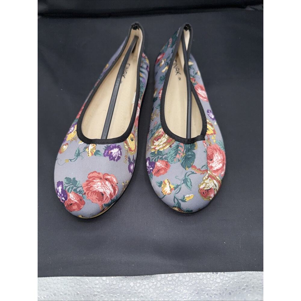 CINAK Floral Flats Comfortable Slip On Classic Ballet Casual Walking Shoes 9